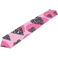 thumbnail image 1 of SKYSONIC Table Runner Hearts Pink and Gray Washable Table Cloth Runner for Holiday Home Wedding Table Top Decoration 13x90 Inches, 1 of 5