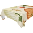 thumbnail image 1 of SKYSONIC Thanksgiving Pumpkin Tablecloth Waterproof Washable Polyester Square Table Cover Durable Tablecloth for Kitchen Dining Table Party Decor (54 X 54 Inch), 1 of 7