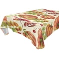 thumbnail image 1 of SKYSONIC Thanksgiving Pumpkin Tablecloth Waterproof Washable Polyester Square Table Cover Durable Tablecloth for Kitchen Dining Table Party Decor (54 X 72 Inch), 1 of 7