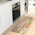 thumbnail image 1 of SKYSONIC Thanksgiving Pumpkins Soft Runner Rug Washable Non-Slip Room Rug Hallway Rug Runner for Entryway,Hallway,Bathroom,and Kitchen,39x20In, 1 of 7