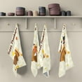 thumbnail image 1 of SKYSONIC Thanksgiving Turkey Kitchen Dish Towel Set,Drying Kitchen Towels Tea Towels Gift Set for Drying Cleaning Cooking Baking 4Pcs, 1 of 7