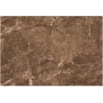 thumbnail image 1 of SKYSONIC Toilet Bathroom Rugs Sets 2 Piece, Brown Marble Texture Soft Absorbent Fluffy Toilet Mat Set Non-Slip Rubber Backing Bath Mats for Bathroom,16"x24"+20"x24", 1 of 7