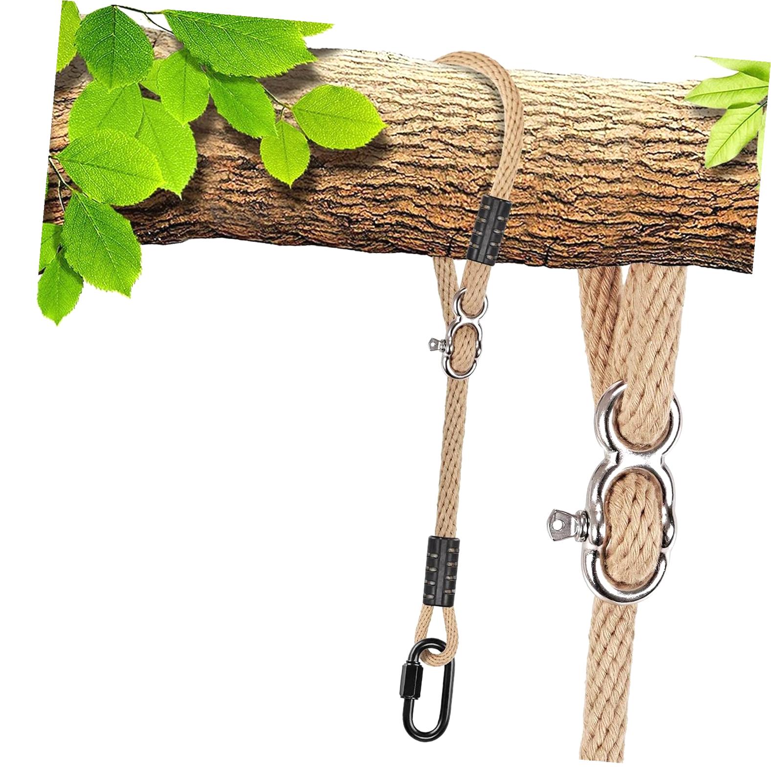 SKYSONIC Tree Swing Hammock Rope Straps Kit, Adjustable Fast & Easy ...
