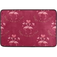 thumbnail image 1 of SKYSONIC Valentine's Day Hearts Door mat Non Slip Floor Door Rug Soft Floor Mat for Kitchen Garden Bedroom Indoor Outdoor Entrance Home Holiday Decoration 23.6" x15.7", 1 of 7
