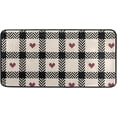 thumbnail image 1 of SKYSONIC Valentine's Day Love Heart Kitchen Rug Non-Slip Bath Rug Doormats Anti Fatigue Runner Comfort Floor Mat 39 x 20 Inch, 1 of 7