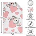 thumbnail image 1 of SKYSONIC Valentine's Day Love Heart Kitchen Towel Set of 4, Super Soft Absorbent Hand Towel Tea Towel Home Restaurant Tableware Cleaning Rag for Kitchen, Hotel, Beach, Bathroom, Gym, etc., 1 of 7
