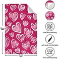 thumbnail image 1 of SKYSONIC Valentine's Day Love Heart Kitchen Towel Set of 4, Super Soft Absorbent Hand Towel Tea Towel Home Restaurant Tableware Cleaning Rag for Kitchen, Hotel, Beach, Bathroom, Gym, etc., 1 of 7