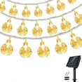 thumbnail image 1 of SKYUSE Solar String Lights Outdoor Waterproof 60 Led 30.2ft Solar Crystal Globe Lights with 8 Lighting Modes, Solar Fairy Lights for Tree Patio Garden Yard Porch Party Christmas Decor (Warm White), 1 of 10