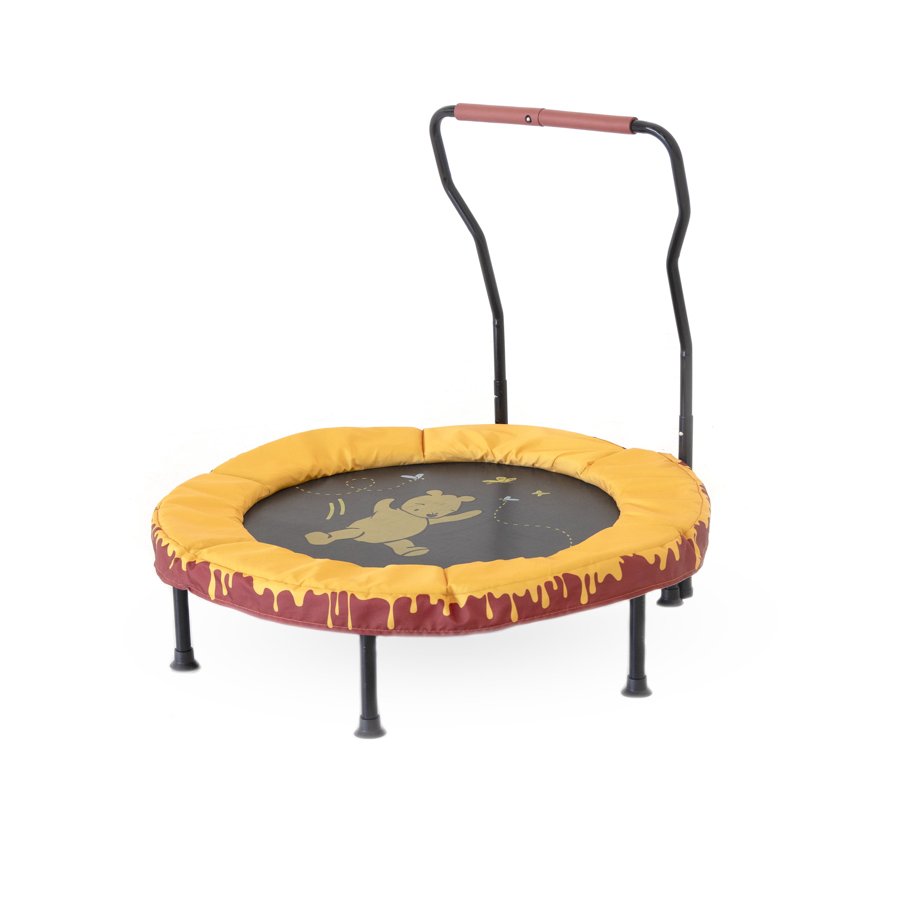 Skywalker Sports 36'' Indoor Outdoor Mini Trampoline with Handlebar