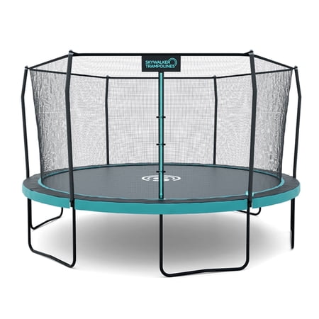 Skywalker Trampolines Signature Series 12' Round Trampoline with Safety Enclosure Net - Premium Outdoor Recreational Trampoline for Kids & Adults