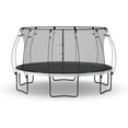 thumbnail image 1 of SKYWALKER TRAMPOLINES Epic Series 14ft Round Trampoline with Safety Enclosure Net - Heavy Duty Outdoor Trampoline for Kids & Adults, 1600lb Weight Capacity, Padded Spring Cover, 1 of 6