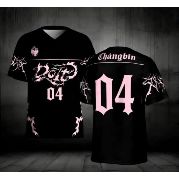 SKZ Do It Merch Shirt Unisex Tops Tee Outdoor Tee Fashion V-Neck T-Shirt Clothes y2k Top Sportswear