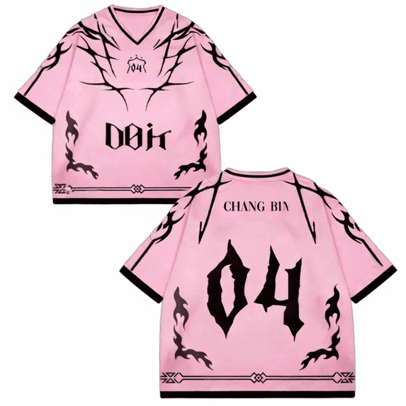 SKZ Do It Merch Shirt Unisex Tops Tee Outdoor Tee Fashion V-Neck T-Shirt Clothes y2k Top Sportswear