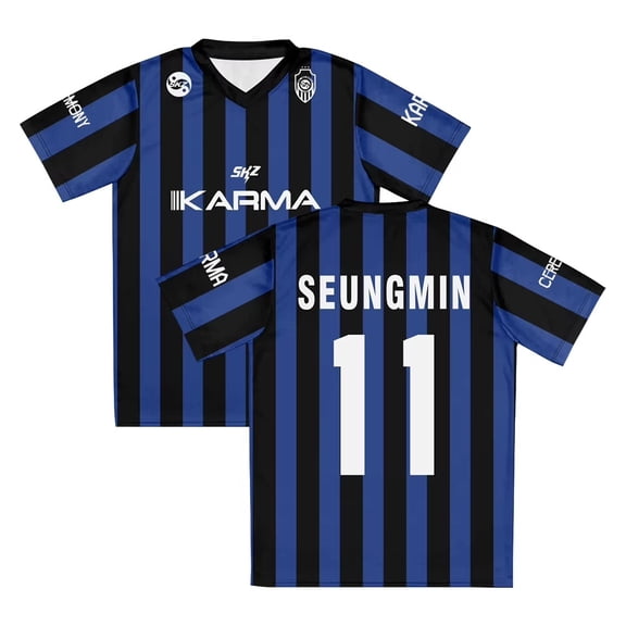 SKZ Karma Merch Shirt Unisex Tops Tee Outdoor Tee Fashion V-Neck T-Shirt Clothes y2k Top Sportswear