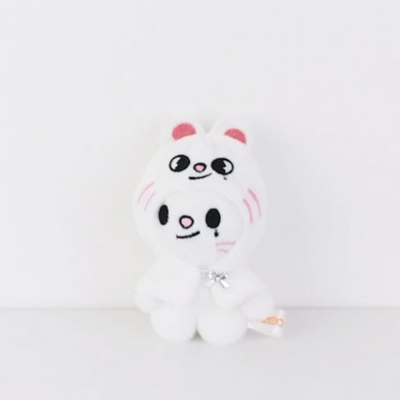 SKZ Plush Cloak Clothes 3.9-inch SK-ZOO Plush Keychain, Cloak Detachable, Soft and Cute, Suitable for Fans