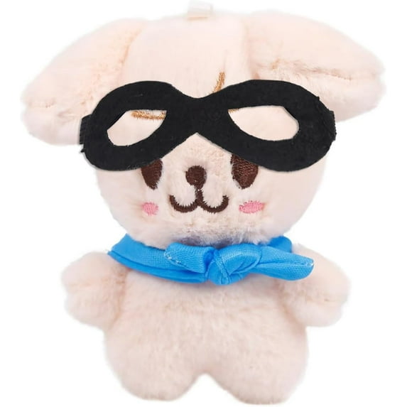 SKZ Plushies Skzoo 3RD Stuffed Animal Toy Skz Merch Fans Meeting Dolls with Sunglasses Removable for Fans (PuppyM)