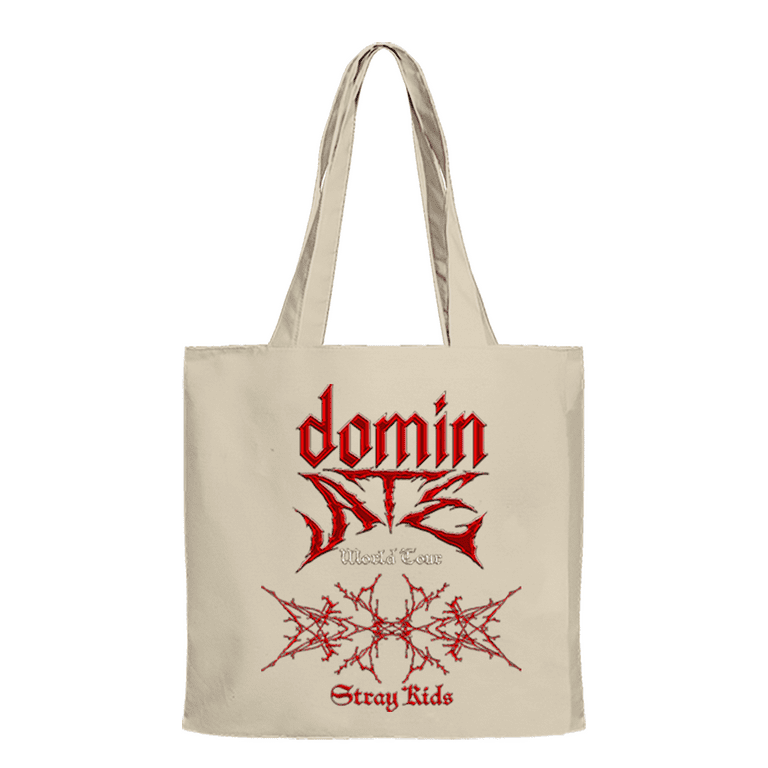 StrayKids dominATE トートバッグ SKZ Stray Kids Dominate Tour Merch Canvas Bag New Logo Tote