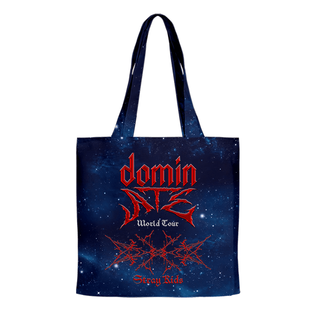 StrayKids dominATE ヨーロッパ トートバッグ 2025 Stray Kids dominATE Europe World Tour Black Tote