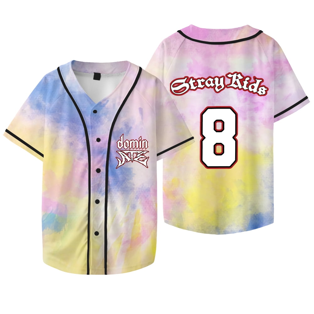 SKZ Stray Kids Dominate World Tour 2025 Merch Jersey Cosplay