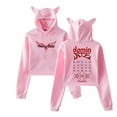 thumbnail image 1 of SKZ Stray Kids Dominate World Tour Merch Hoodie Cat Ear Fashion Street Trend Women's Short Hoodie Sportswear, 1 of 2