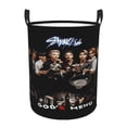 thumbnail image 1 of SKZ Stray Korea Ki Laundry Hamper Circular Laundrys Basket Waterproof Foldable Storage Clothes Bag For Home Bathroom, 1 of 8