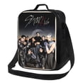 thumbnail image 1 of SKZ Stray Korea Ki Lunch Bag Portable Insulation Lunch Box Multifunctional Reusable Tote Bag for Office Work Picnic Unisex, 1 of 8