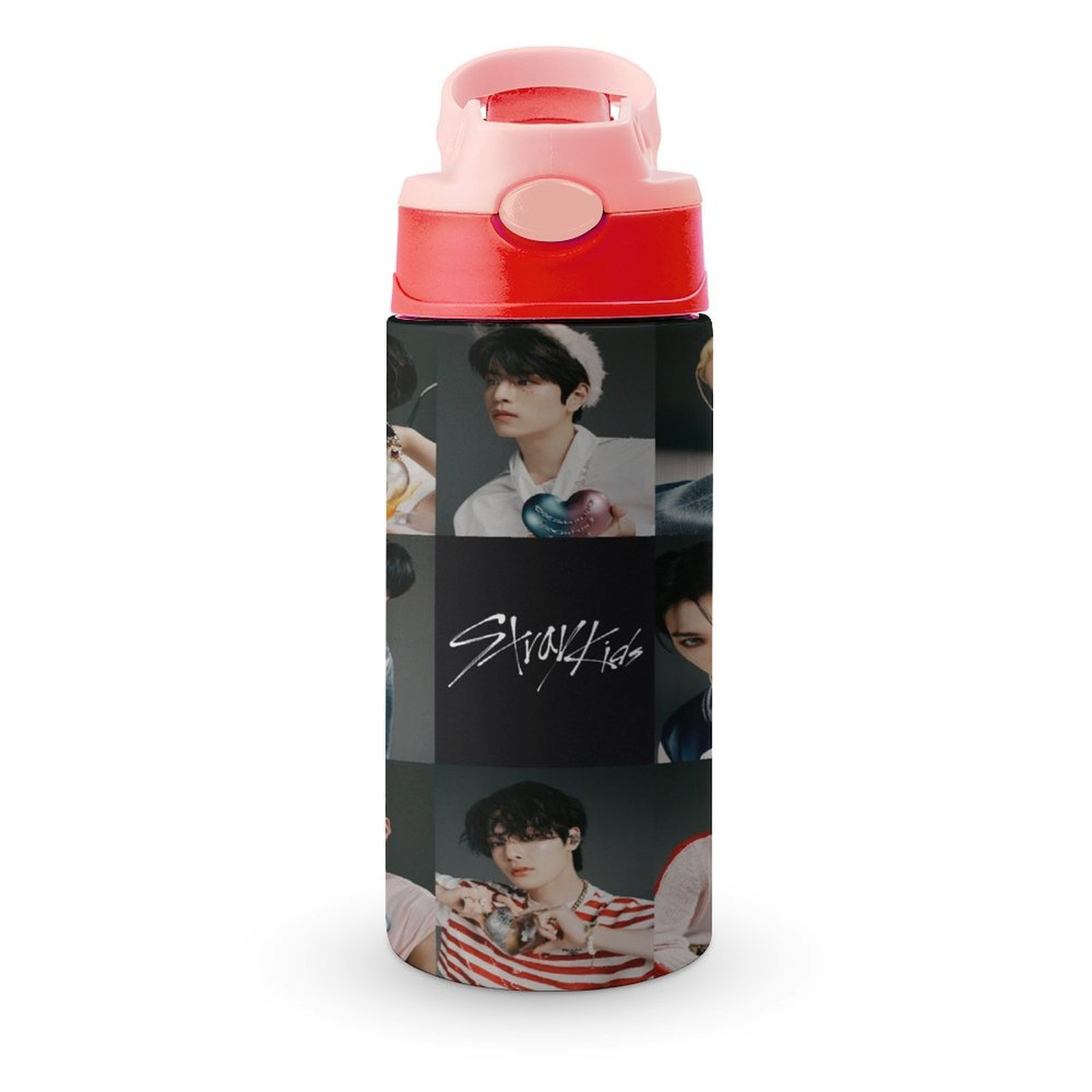 SKZ Stray Korea Ki Water Bottle with Straw Lid Vacuum Insulated ...