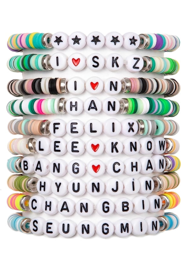 SKZ Theme Friendship Bracelet Set Stray Merchandise Fan Gift for Your Bestie