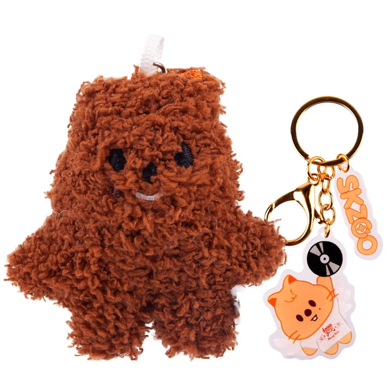 SKZOO Stray Kids 9cm Chibi-Style Plush Keychain with Angel Acrylic
