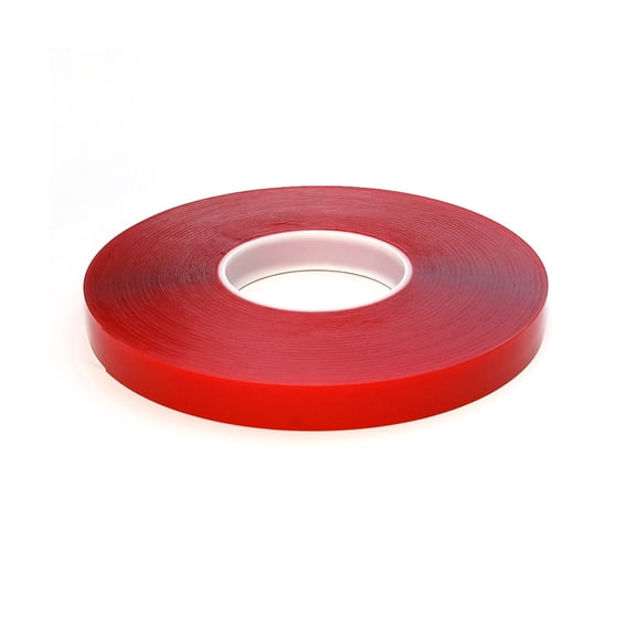 SKmax SUPER-X Mounting Tape, Double Sided Acrylic Foam, Clear, 25 Mil Thick, 3/4 Inch x 36 Yards