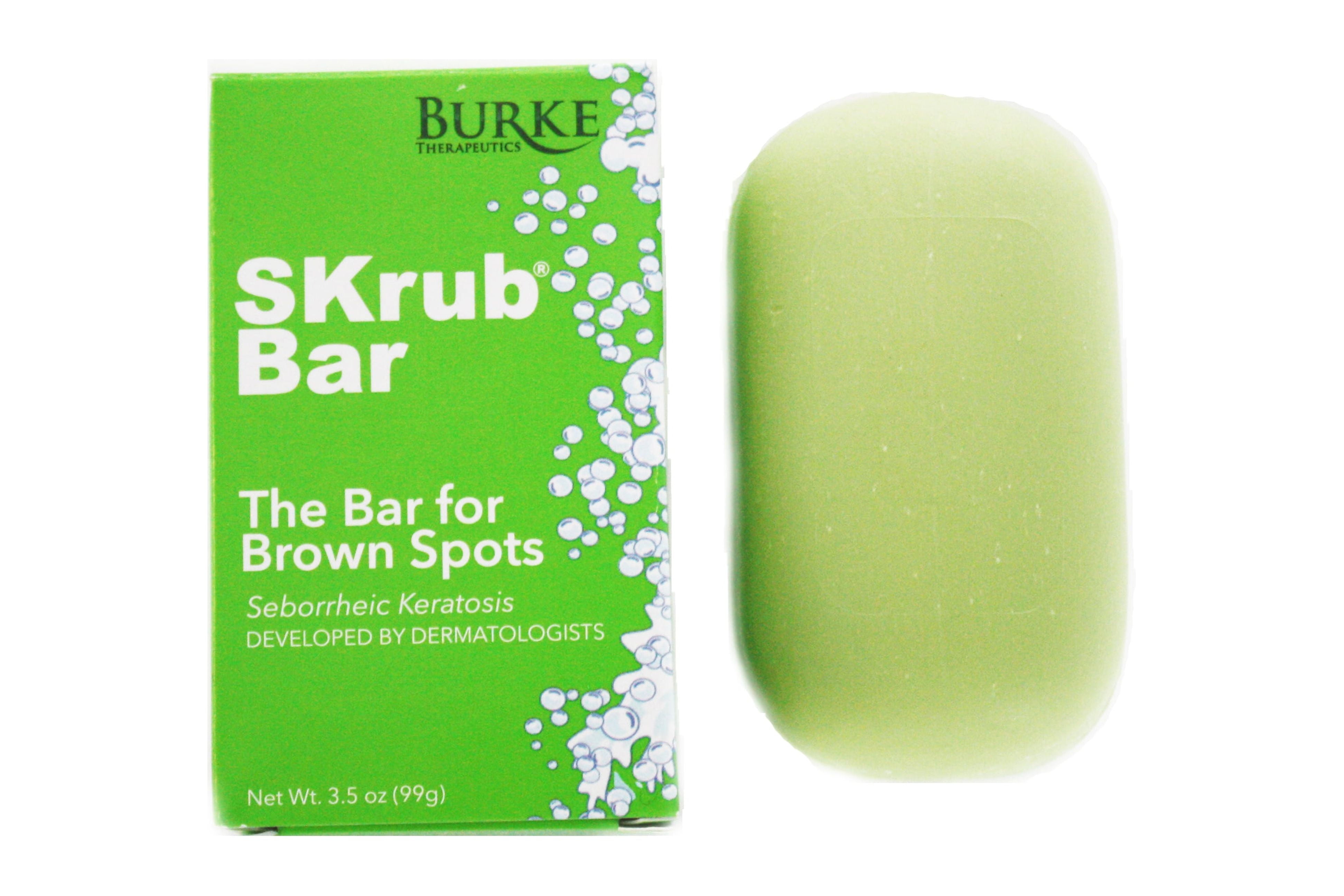 SKrub Exfoliating Bar Soap, Gentle Skin Scrub with Fine Grit Pumice and