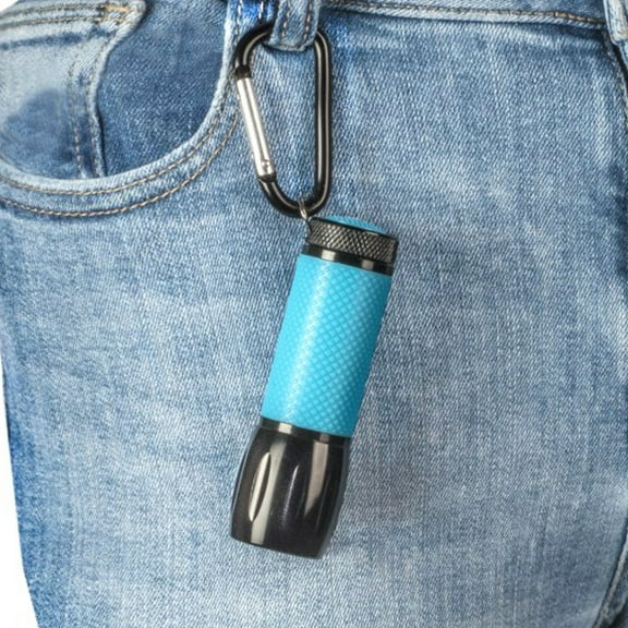 Carson UVSight Pro UV LED Flashlight with Glow-in-the-Dark Rubber Grip