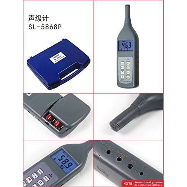 SL5868P Sound Level Meter Portable Noise Grader Voice Decibel Gauge 30