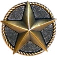 thumbnail image 1 of SL-681257 Star Cabinet Knob, Antique Brass, 1 of 1