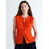 Free Assembly Women's and Women's Plus Button Fron
