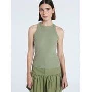 Women's Cutaway Tank Top, Sizes XS-XXL