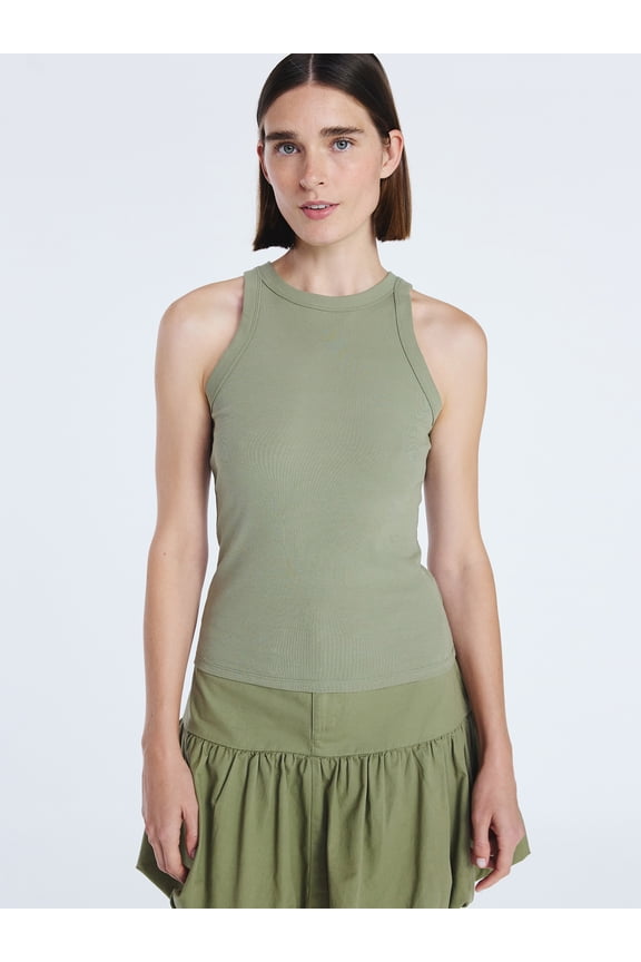 Women's Cutaway Tank Top, Sizes XS-XXL