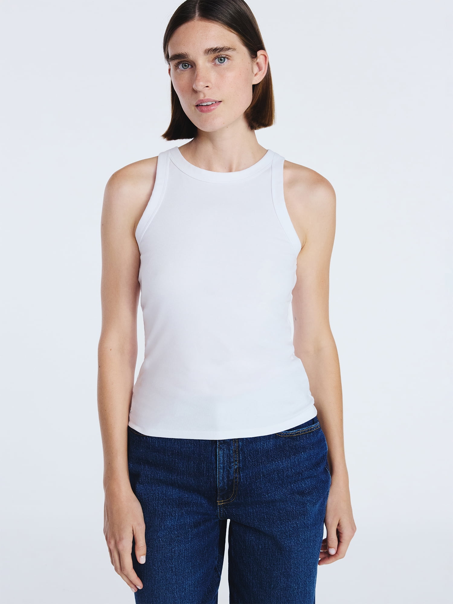Free Assembly Women's Cutaway Tank Top, Sizes XS-XXL - Walmart.com