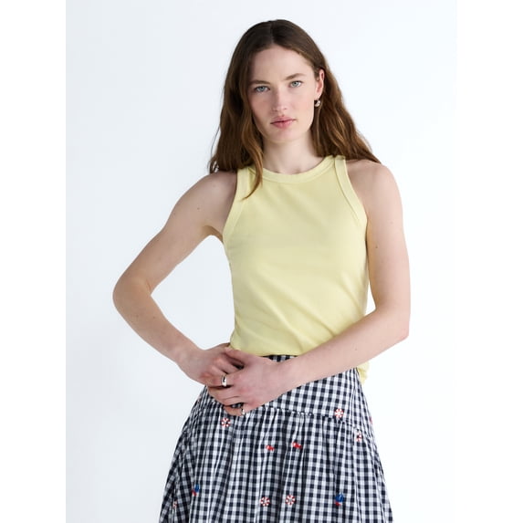 Free Assembly Women's Cutaway Tank Top, Sizes XS-XXL