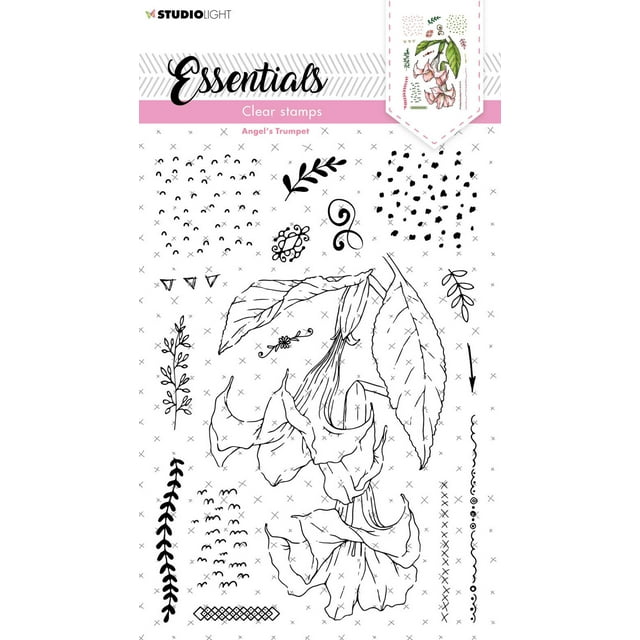 SL Clear Stamp Angel's Trumpet Essentials 148x210x3mm 16 PC nr.154