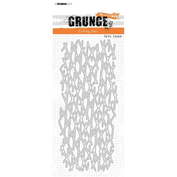 SL Cutting Die Grit Lines Grunge Collection 225x100x1mm 1 PC nr.237