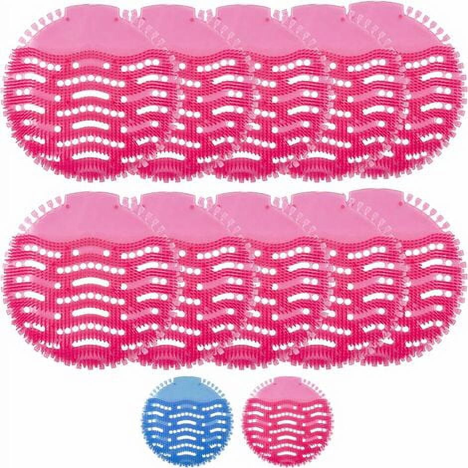 SL.GT,10 Pack Urinal Splash Mat, Toilet and Urinal Freshener, Cherry Pink