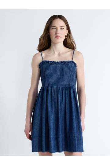 Shop Pintuck Dresses in Various Colors and Styles at Walmart