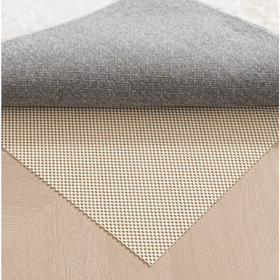 Sleep Zone 6' Round Solid Area Rug Dark Gray