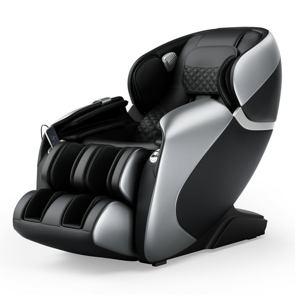 SL Track Full Body Zero Gravity Massage Chair with Voice Control Heat Foot Roller
