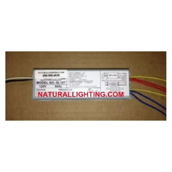 SL15T Ballast - Rapid Start 120V - Fits F32T8, F25T12, F40T12 Lamps - Factory Direct Replacement - 0.50 Power Factor, 0.88 Ballast Factor - No Sockets