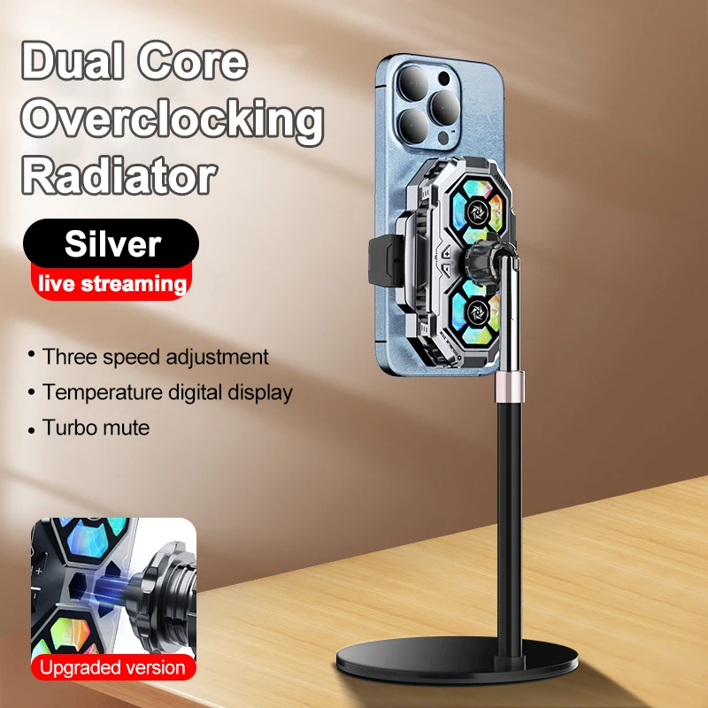 SL22 Mobile Phone Back-Clip Fan Fast Cooling Radiator For IOS Live ...