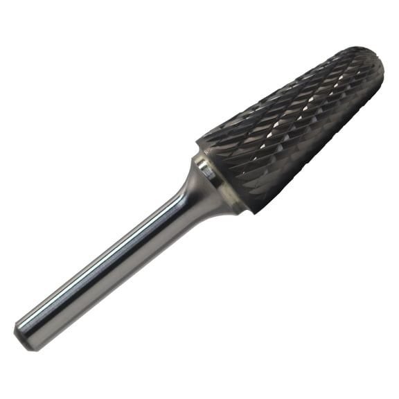 SL7 3/4" X 1-1/2" Cone Carbide Burr 1/4" Shank, DULSL7