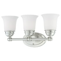 SL714378-Thomas Lighting-Bella - Three Light Wall Mount-Brushed Nickel Finish
