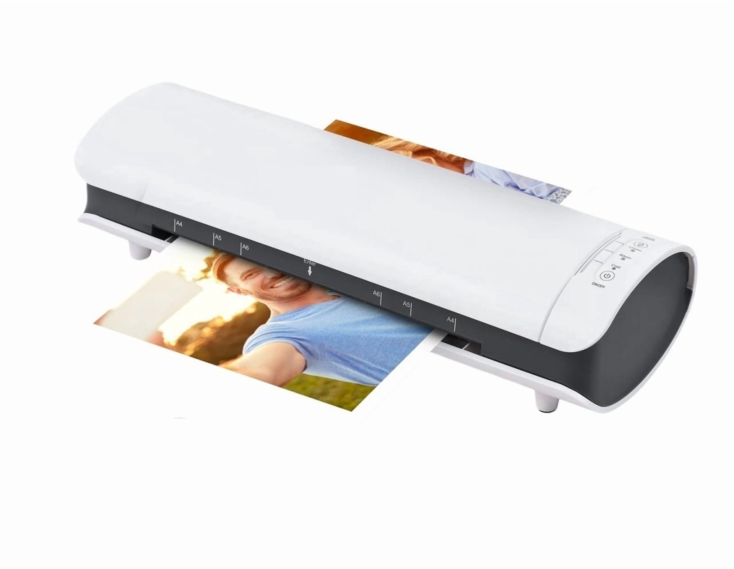SL988 Desktop Laminator Machine Set A4 Size 6IN1 Multifunctional Hot & Cold Lamination for A4/A5/A6 Laminating Pouches